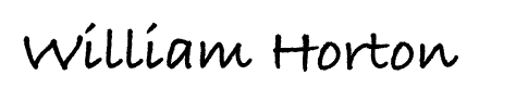 Signature | William Horton